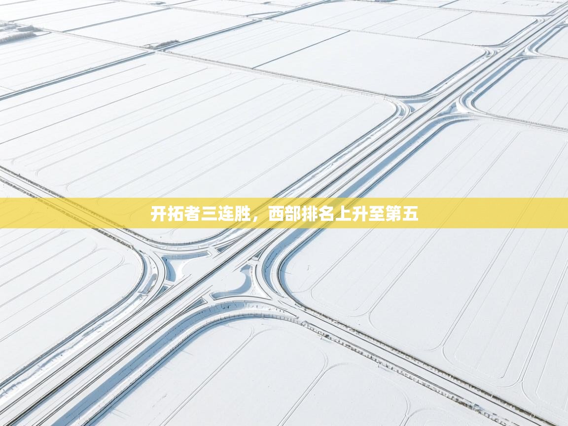 鲸蓝体育app-开拓者三连胜，西部排名上升至第五  第4张