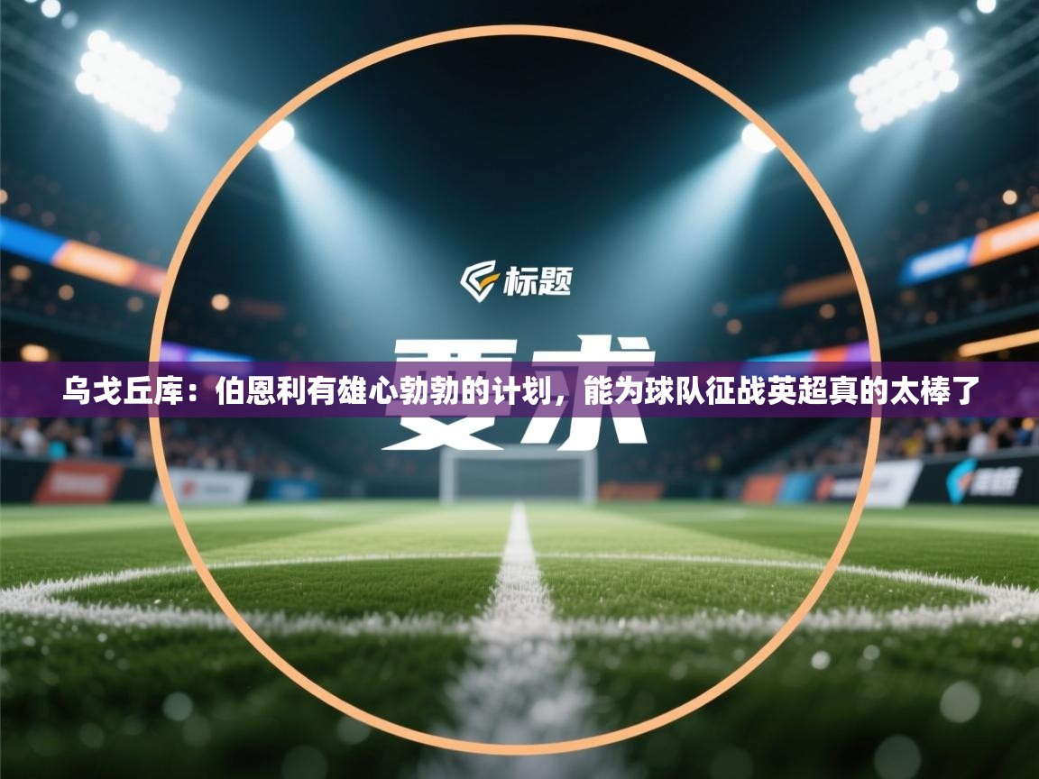 蓝鲸体育官网-乌戈丘库：伯恩利有雄心勃勃的计划，能为球队征战英超真的太棒了  第1张