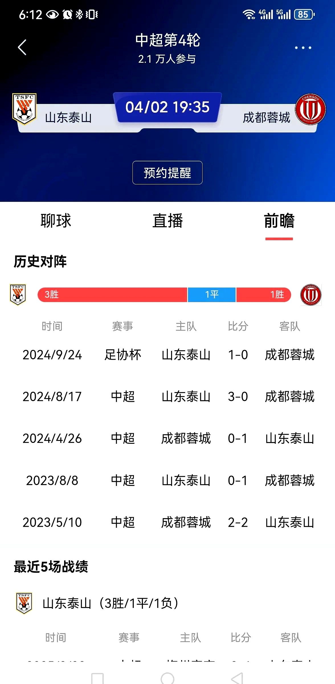 富力主场迎战鲁能，双方实力均衡的简单介绍